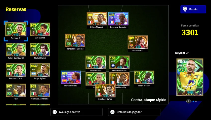 Conta efootball PS4/Ps5
