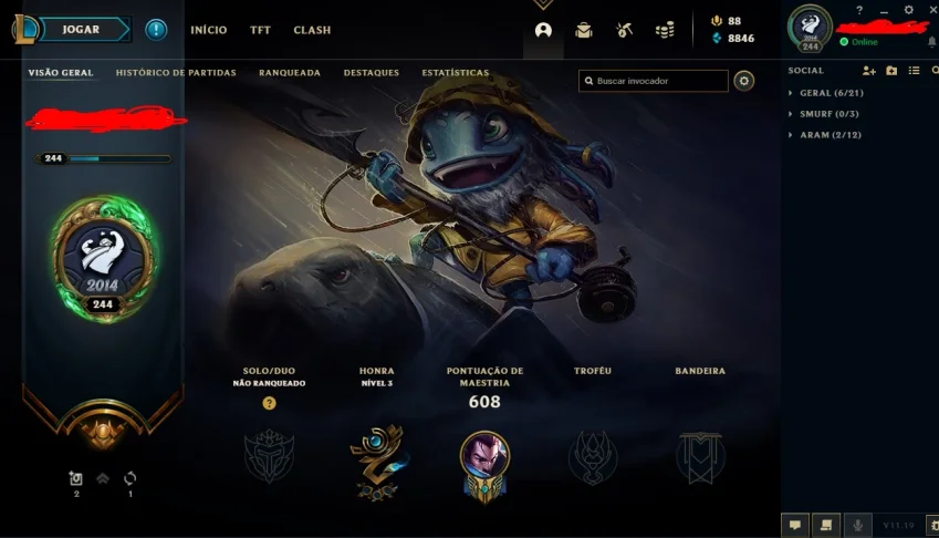 CONTA MUITO TOP - FULL CHAMP, , 200++ SKINS. VEM CONFERI