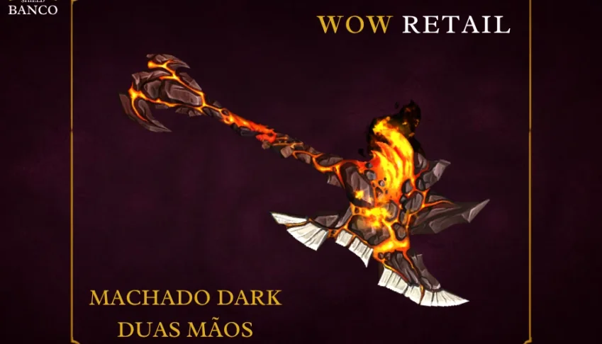 World of Warcraft - Skin de Machado Duas Mãos (Transmog)