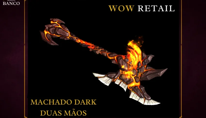 World of Warcraft - Skin de Machado Duas Mãos (Transmog)
