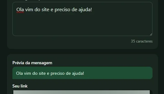 Gerador de Links Zap App com Painel de Anúncios (PHP, insta
