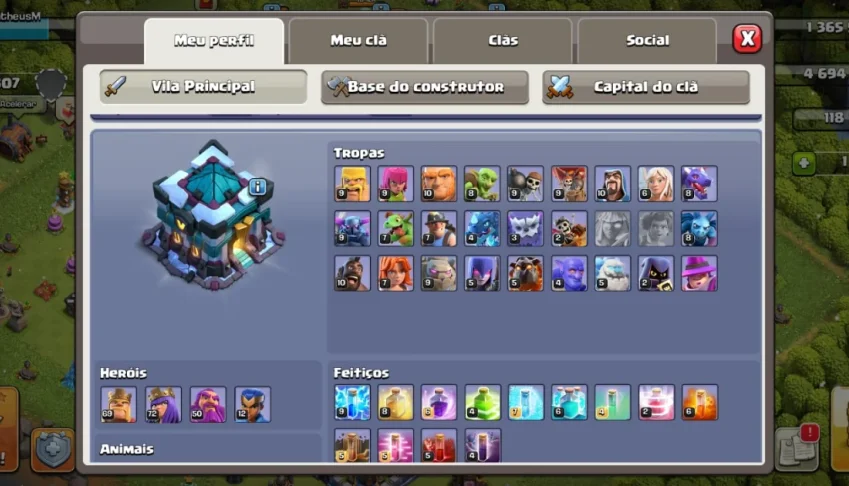 Vendo Conta Clash Of Clans Cv 13
