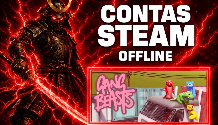 Gang Beasts Steam Offline - Entrega Automática