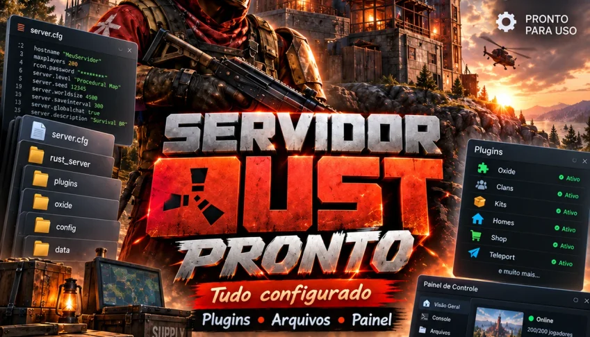 Servidor Rust Configurado