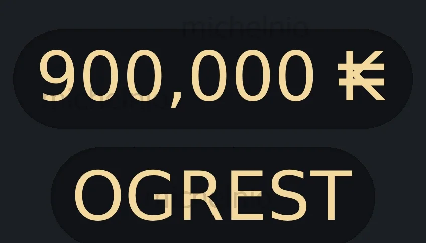 900.000 Kamas - Ogrest