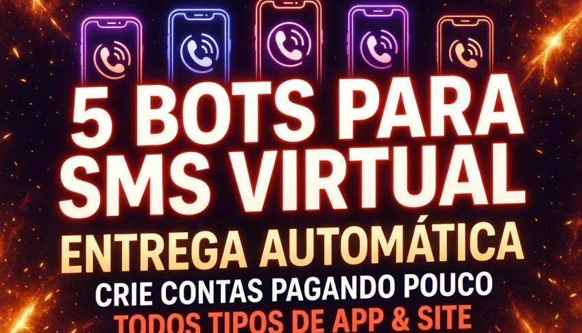 5 Bots & Sites Para Numero Virtual Sms [Entrega Automatica]
