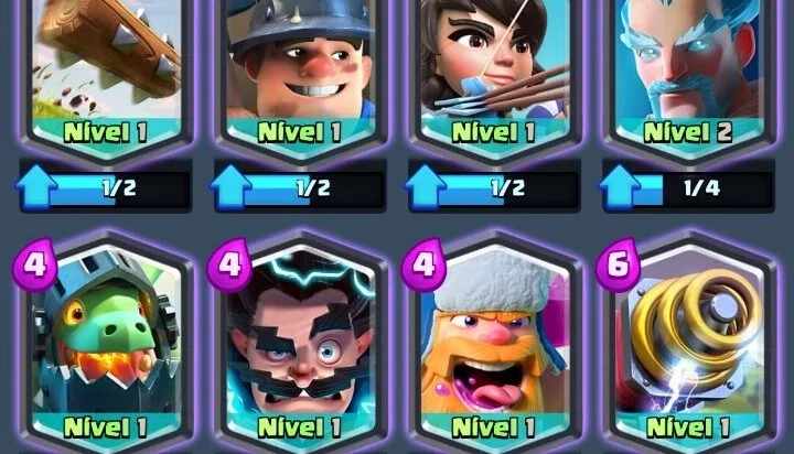 CONTA CLASH ROYALE LVL10 TODAS LENDARIA DO JOGO 69DE70