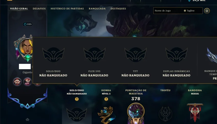 Unranked com TODOS os Champs e 112 Skins ( SUP / JG )