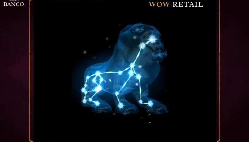 Mascote WoW - STAR LION (World of warcraft - Retail) Mini