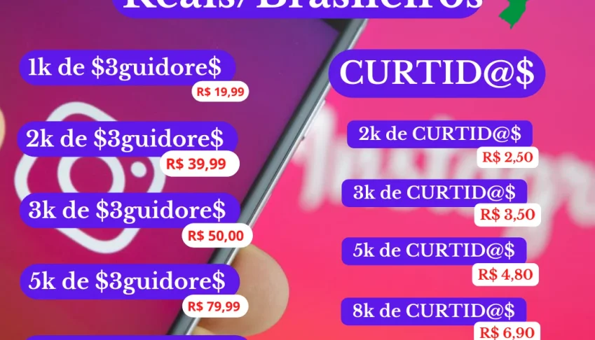1k de seguidores 14,99