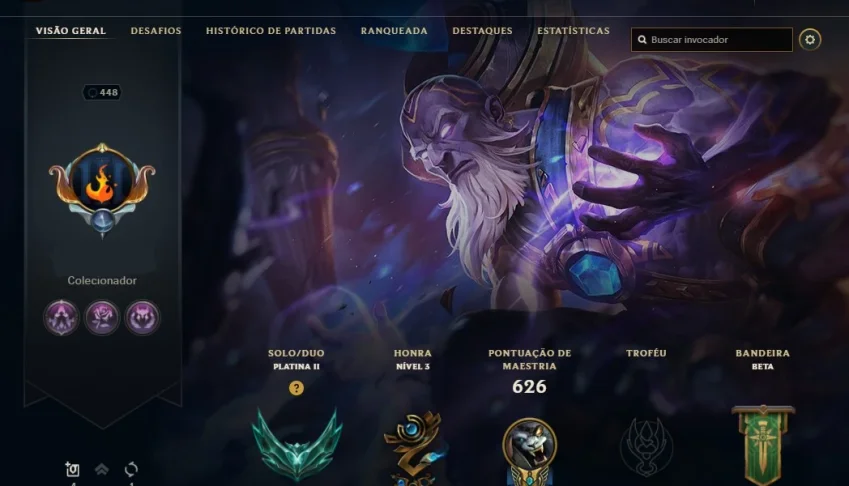 RYZE TRIUNFANTE, MMR D4, ICONES 3X3 E EMOTE CHALLENGER, 448