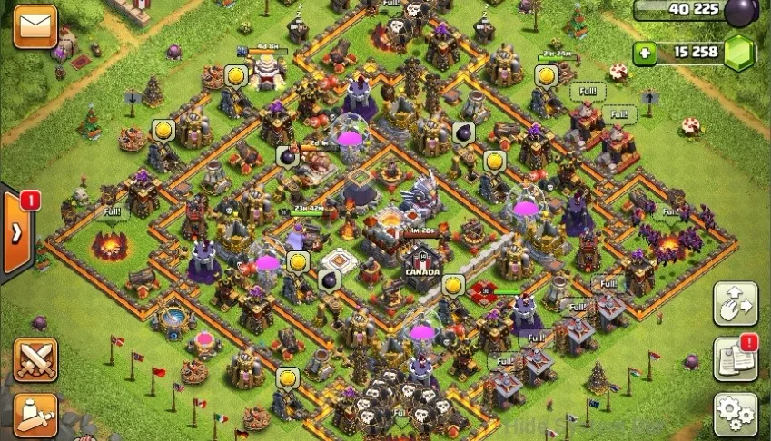 Conta Clash of Clans