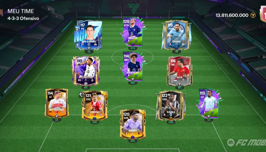 Vendo conta de FC Mobile