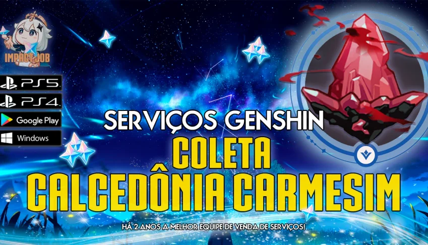 Serviços Genshin - Coleta de Carmesin