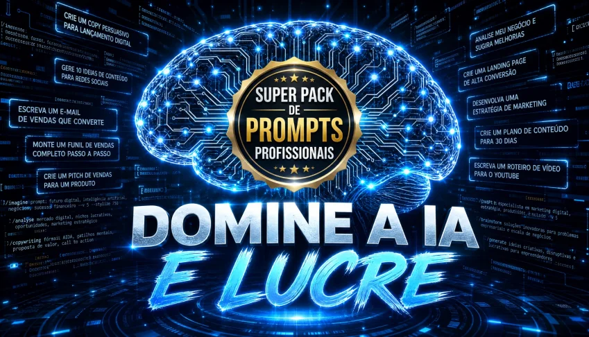ChatGpt super Kit de Prompts Profissionais + de 50.000