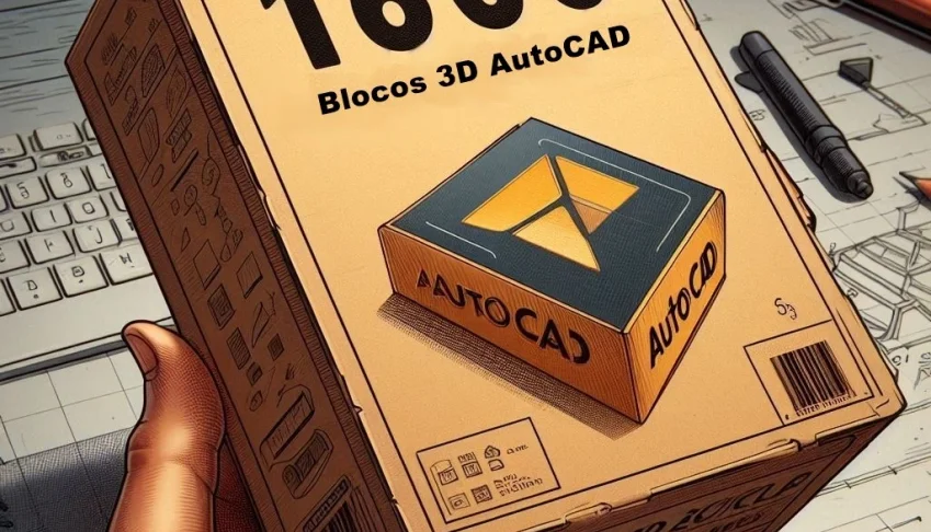 1600 Blocos 3D AutoCAD para Agilizar seus Projetos!