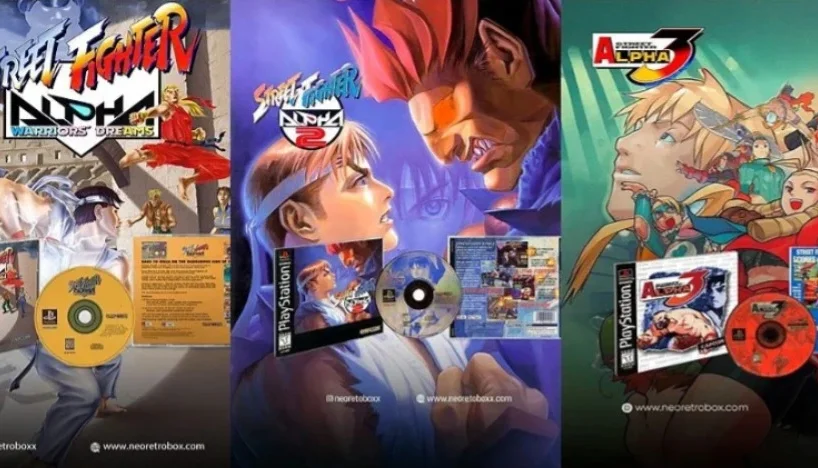 Trilogia Street Fighter Alpha (1, 2 E 3) - Ps3