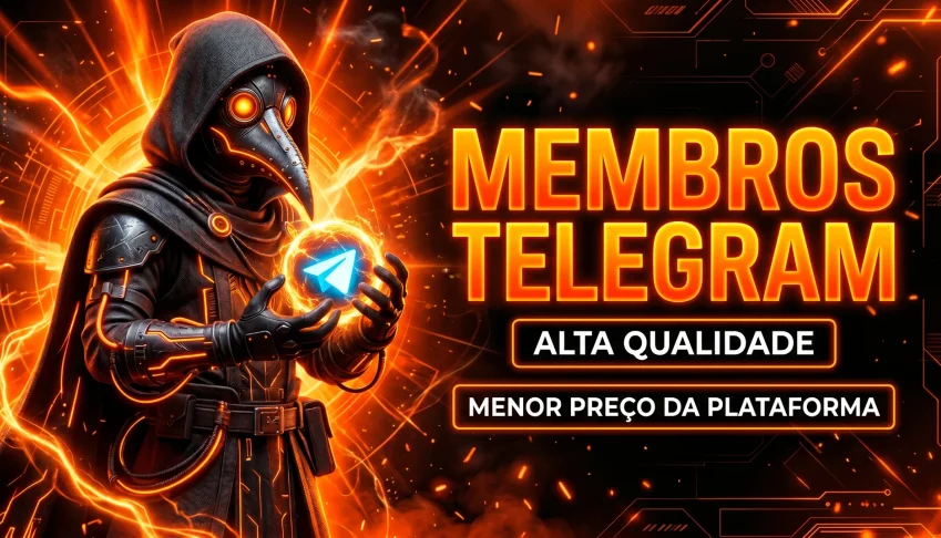 Membros Telegram | Entrega Garantida + Refil 30 dias |