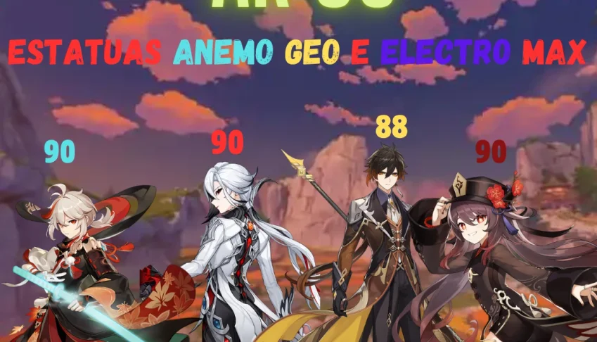 ⭕⭕Ar58/Ayaka(C1)/Itto/Andarilho/Baizhu/Hutao/Arlecchino/Kazu