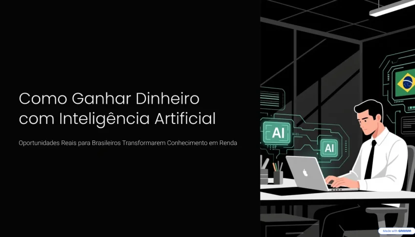 Como Ganhar Dinheiro Com I.A
