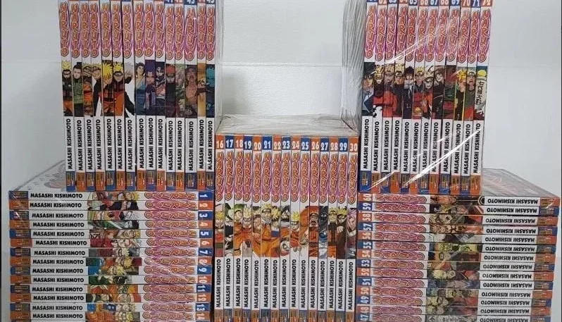 Naruto - Coleção Completa (72 Un) - 1º Impressão