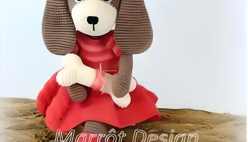 Receita em PDF - Cachorra Lili (Lilly) Amigurumi