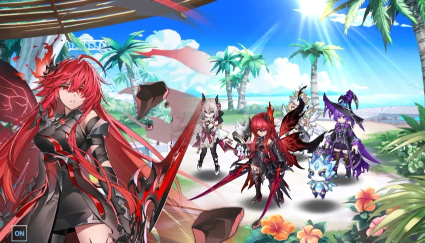 VConta Grand Chase Mobile Level 148 + Elesis S e Arme S
