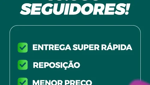10 mil seguidores para instagram| Estou online!