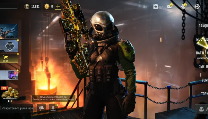 Conta boa de call of Duty mobile