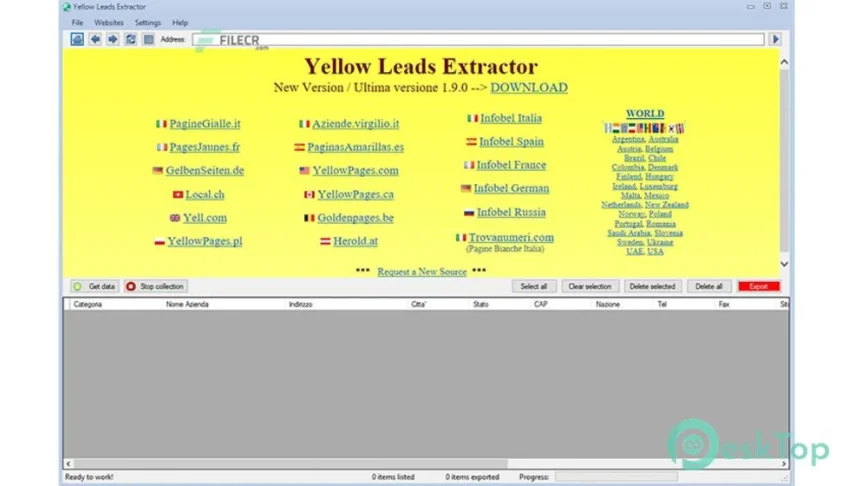 Yellow Leads Extractor Pro