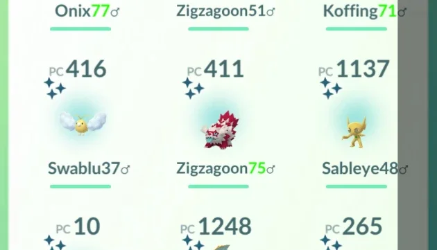 Continha PCT com Pancham Shiny e Turbinado shiny