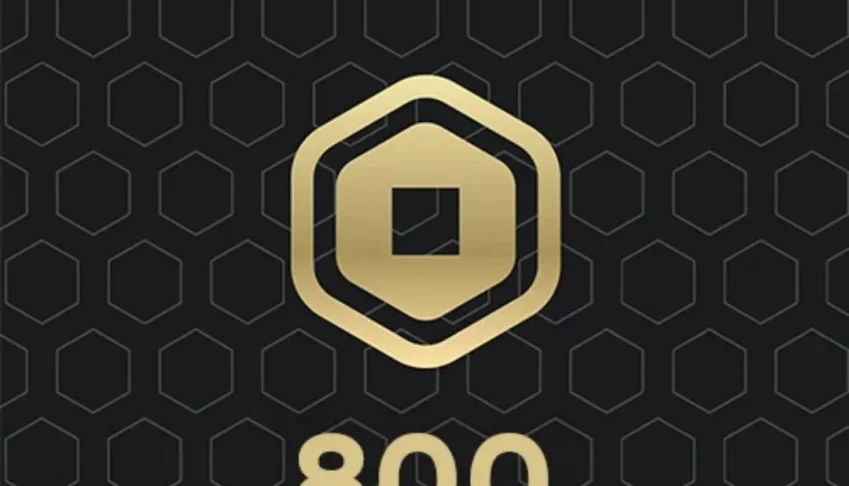 Gift Card 800 Robux