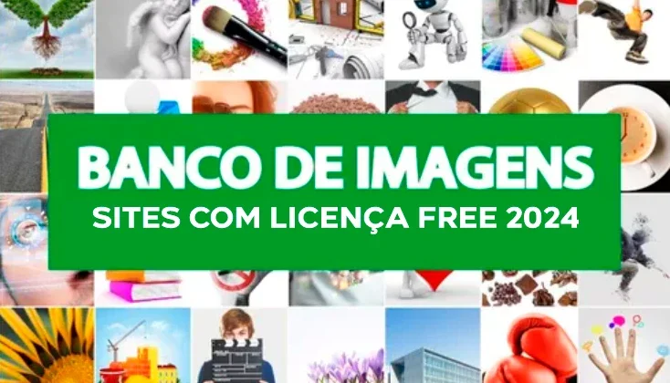 Pack Lista Banco de Imagens com Licença Free 2024