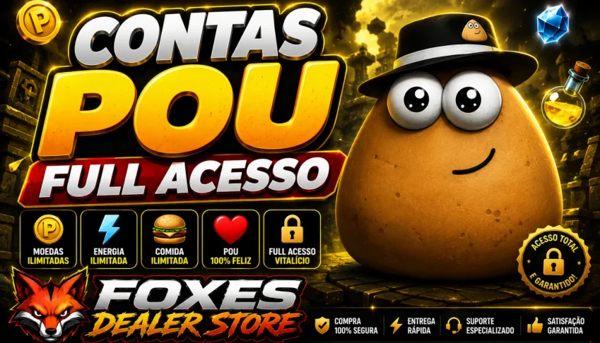 Contas Pou (Full Acesso)