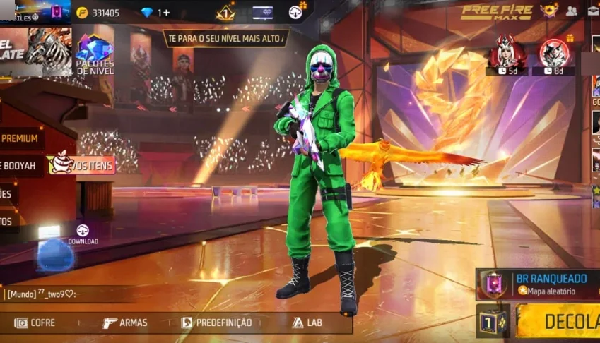 🔥 Conta Free Fire Completa 🔥 🎮 Conta Nível 72