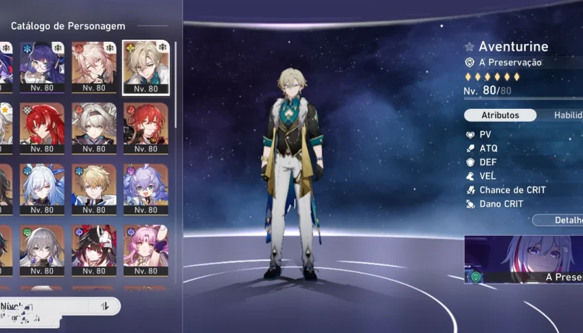 Conta honkai star rail Acheron/RuanMei/Firefly/ Feixiao e +