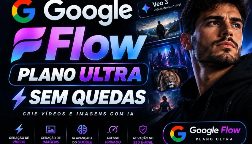 Google ultra ilimitado | Flow Ultra | 30 dias | Gemini pro
