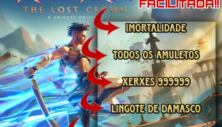 Prince of Persia The Lost Crown (PS4)- Imortal, Amuletos,etc