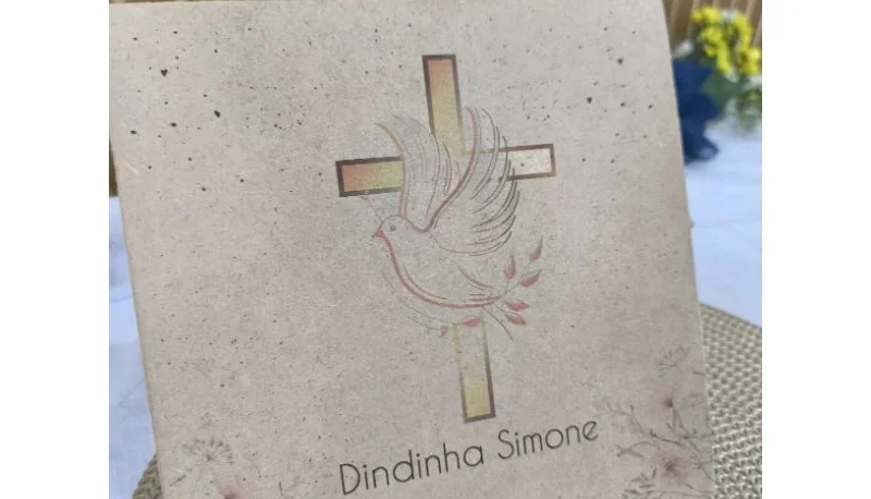 Caixa MDF Personalizada para Padrinhos