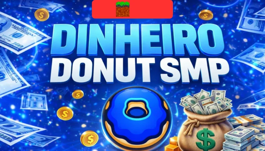 Dinheiro (Money) Donut SMP 25M - Servidor Minecraft
