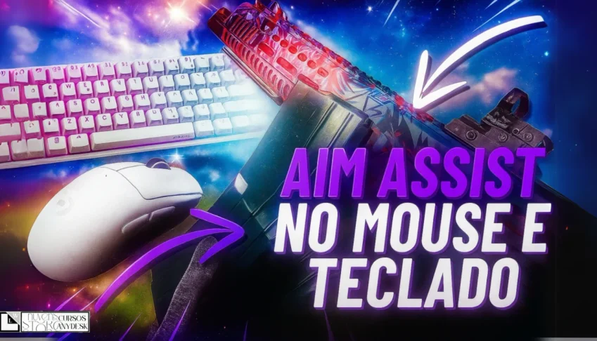 Aim Assist Mouse e Teclado + Autoping + No Recoil - Warzone