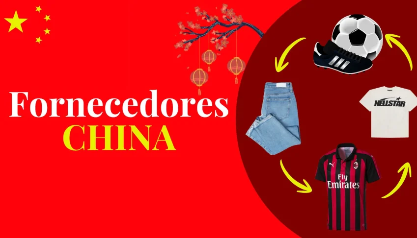Fornecedores Chineses, Roupas, Chuteiras, Vestidos e mais