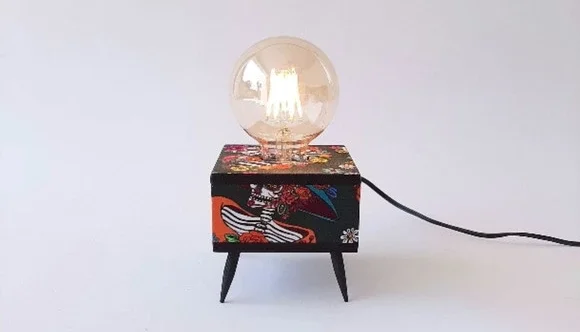Luminária de Mesa Catrina Mexicana