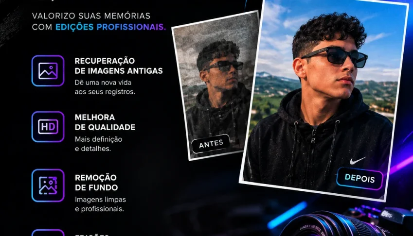 Edição de Imagens & Artes Personalizadas