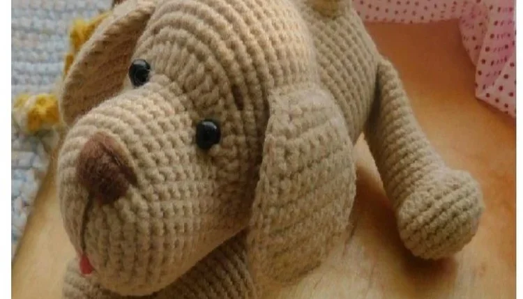 Receita em PDF - Cachorro Dengoso Amigurumi