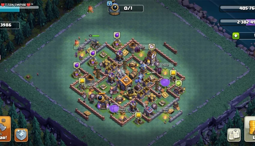 CV 12 Full muros, Full heróis e tropas