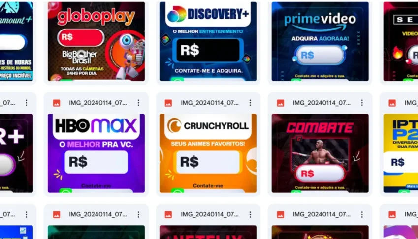 Super Pack De Artes Para Vender Streamings