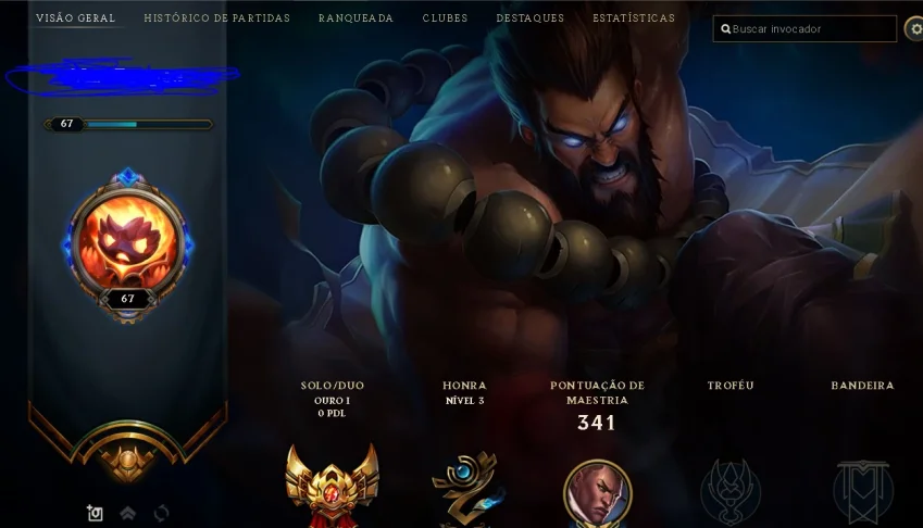 Vendo conta no lol rara