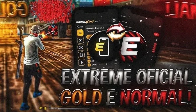 Painel Extreme Gold + Emulador + 4 Brindes 🎁