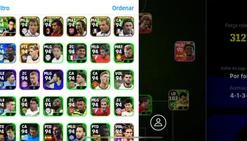 Conta efootball top.